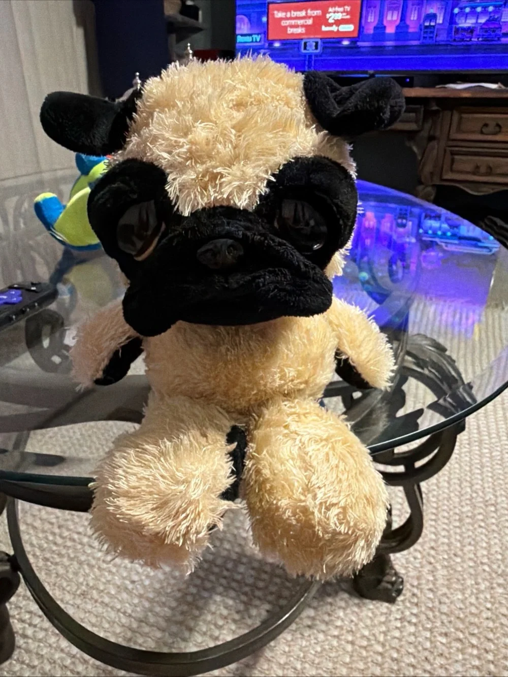 Ganz Webkinz Classic Pug Plush Dog - Pre-Owned H 6768